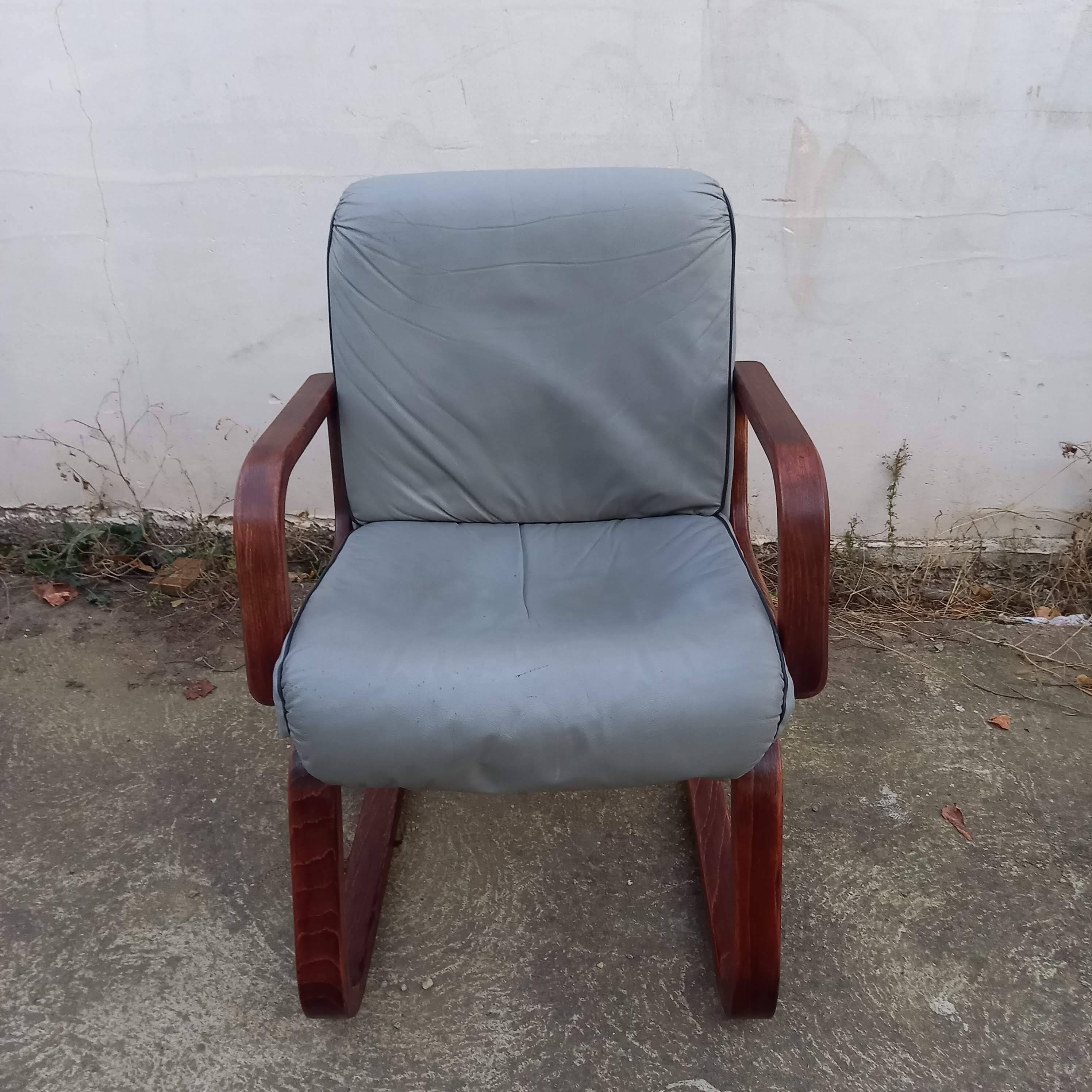 Designer Desk and Armchair Set