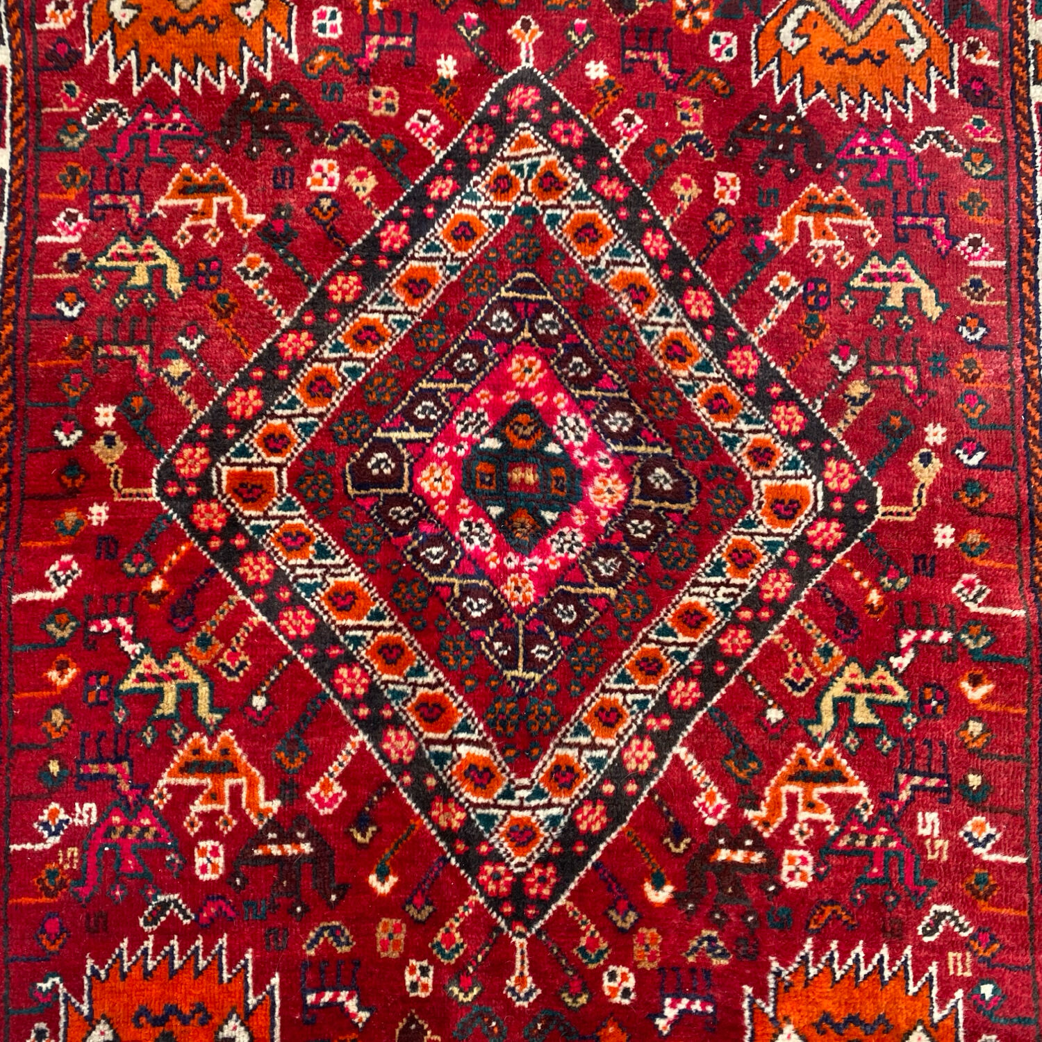 Tribal Persian rug 120x155 cm