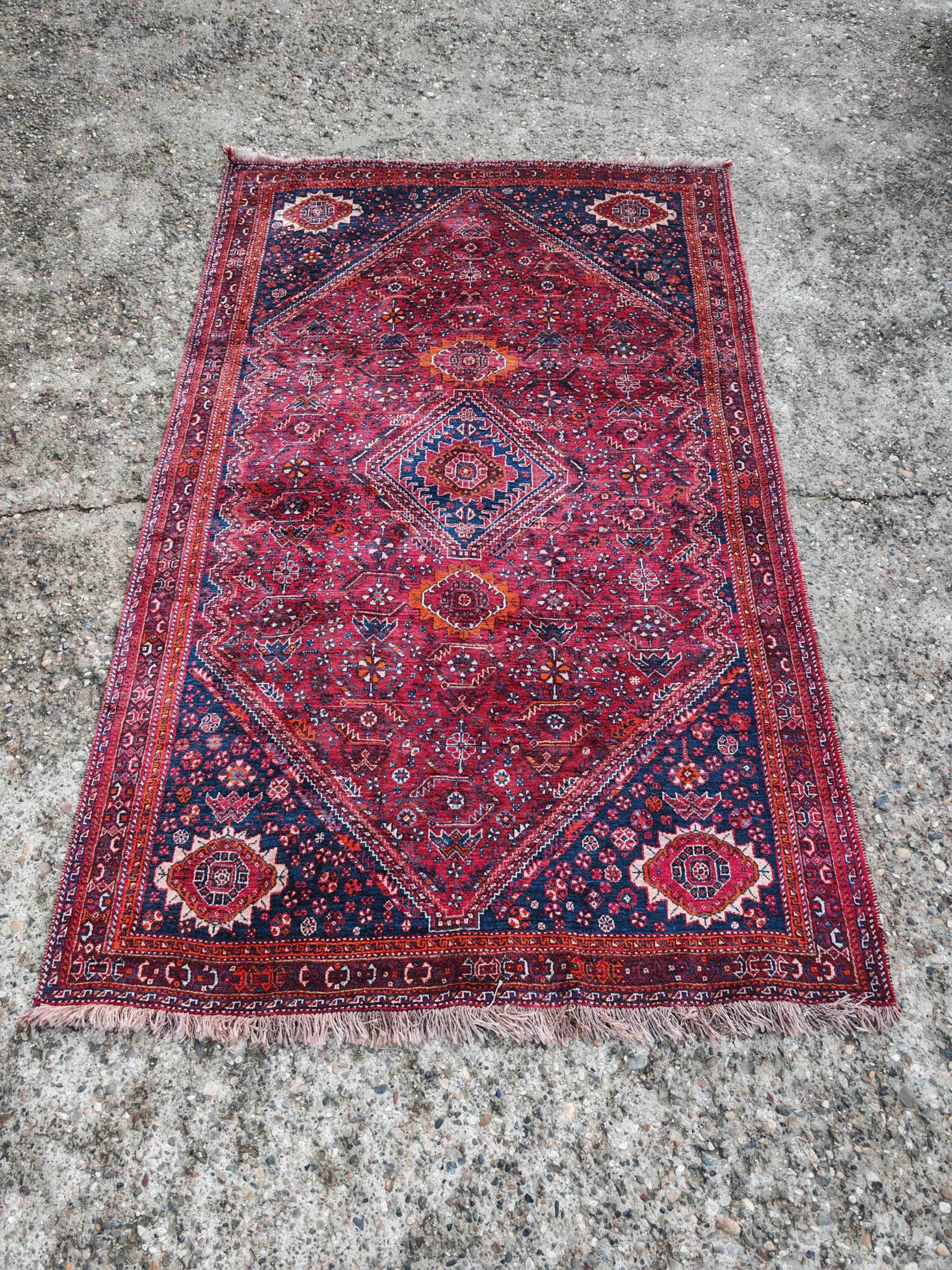 Vintage Persian Carpet Afghanistan 1940s