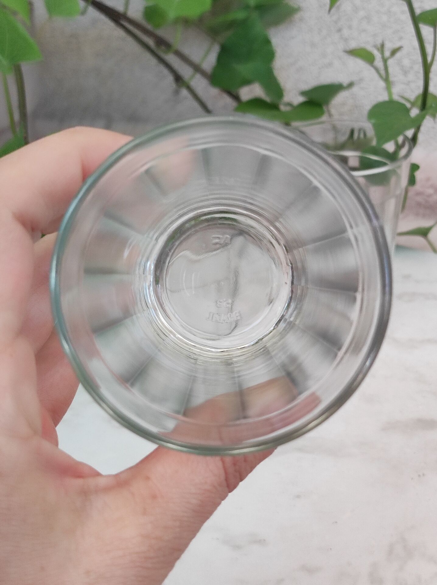 Facet cut glasses