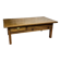 Table basse en noyer fin XIXème - ancienne table de ferme