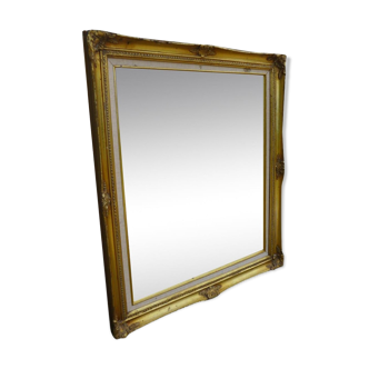 Golden mirror 67x57cm