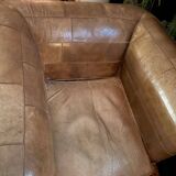Chesterfield patchwork armchair