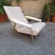 poltrona D.153.1 deza distex en cuir gio ponti pour molteni