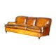 Restored leather Howard & Son canapé style, 204 cm
