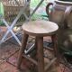 Tabouret vintage scandinave enfant