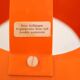 Space age cocoon pendant lamp*** Ilka Plast Waldrode *** German design