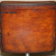 Chaise de bureau pivotante Mid Century Modern De Sede DS35 cuir