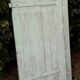 Small solid antique wooden shutter, 104cm high x 54cm wide