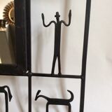 Brutal iron mirror 60x80cm