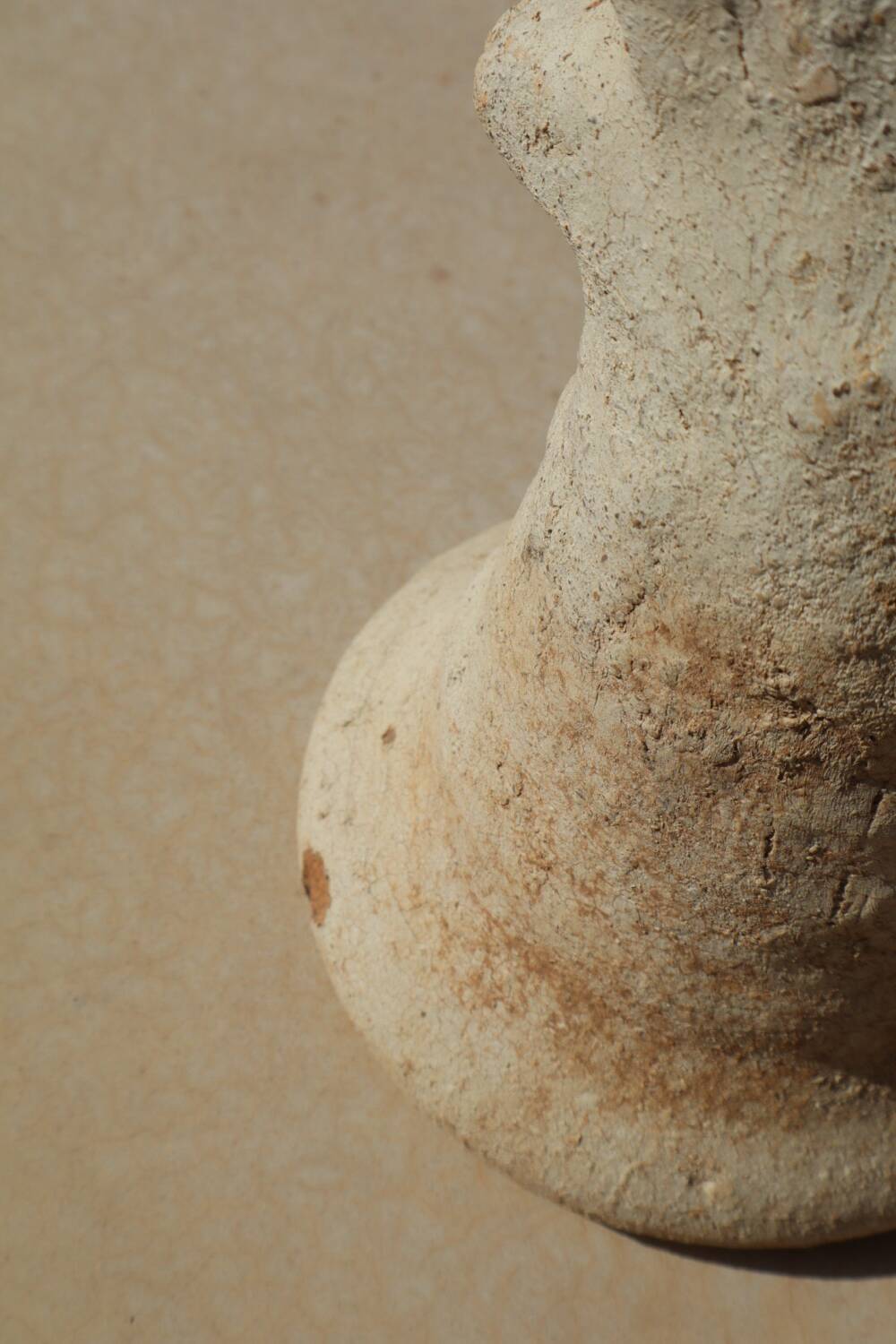 Pottery - Abstract raw tamegroute sculpture two branches