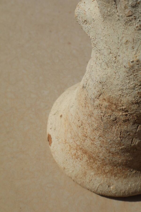 Poterie - Scultpure tamegroute brute abstraite deux branches