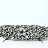 "Capri" curved three-seater sofa by Johannes Andersen, 1965