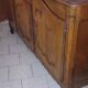 Louis XV oak and cherry wood sideboard