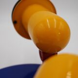 3 spot ceiling light from the 80s in the style of Memphis