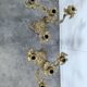 Pair of Candle Holders or Candelabra in Gilded Bronze