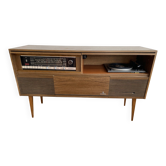 Vintage Grundig hi-fi furniture from the 60s/70s – radio & turntable inside