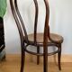 Real Tuna Chair in curved wood, label + hot iron stamp