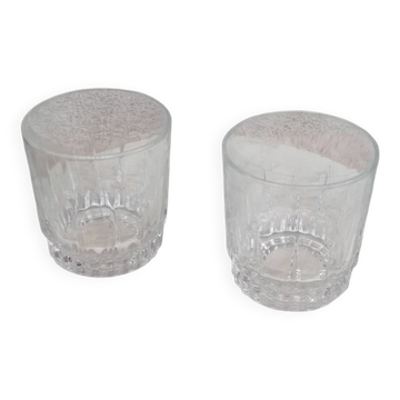 Vintage whisky glasses