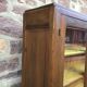 Vitrine bibliothèque esprit armoire parisienne vintage 1950