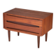 Teak Commode with 2 Drawers, Denmark, 1960s