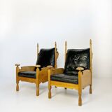 Throne armchair vintage design from 1950’s