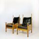 Fauteuil trône design vintage des années 1950