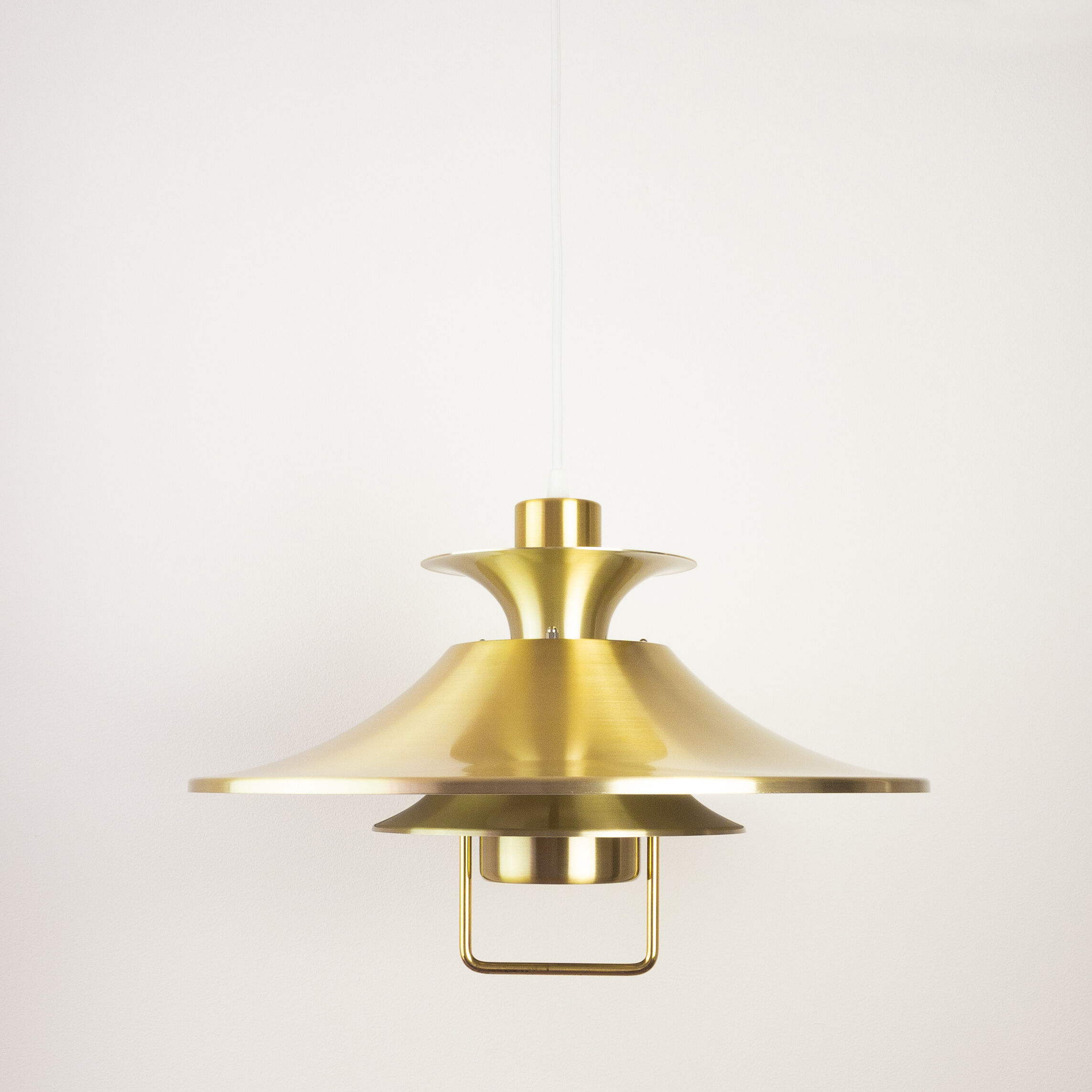 Danish vintage pendant lamp Lyskaer, 1970s