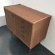 Scandinavian style teak chest of drawers