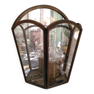 Applique murale en laiton