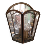 Brass wall light