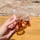Suite of 6 wine glasses 70s