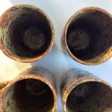 Set of 6 mugs in pyrite sandstone