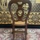 Set of 8 Louis Philippe cane chairs - caned in oak