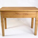 Side Tbale Made In Pine Wood From 1920s