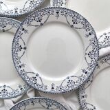 8 flat ironware plates “Balzac” Choisy le Roi