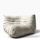 Canapé modulable Togo en velours grege par Ducaroy, Maison Ligne Roset