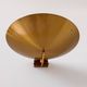 Pair of vintage brass wall lights, France 1970.