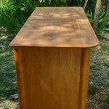 Solid elm chest of drawers with 3 drawers