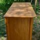 Solid elm chest of drawers with 3 drawers