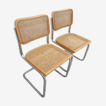 Paire de chaises B32 Marcel Breuer italy