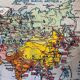 School map of Asia