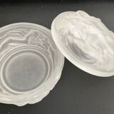 Empty molded glass pocket erotic decoration