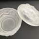 Vide poche en verre moulé décor érotique