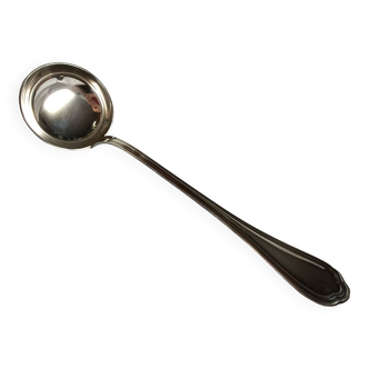 Silver metal ladle from christofle model "spatours"