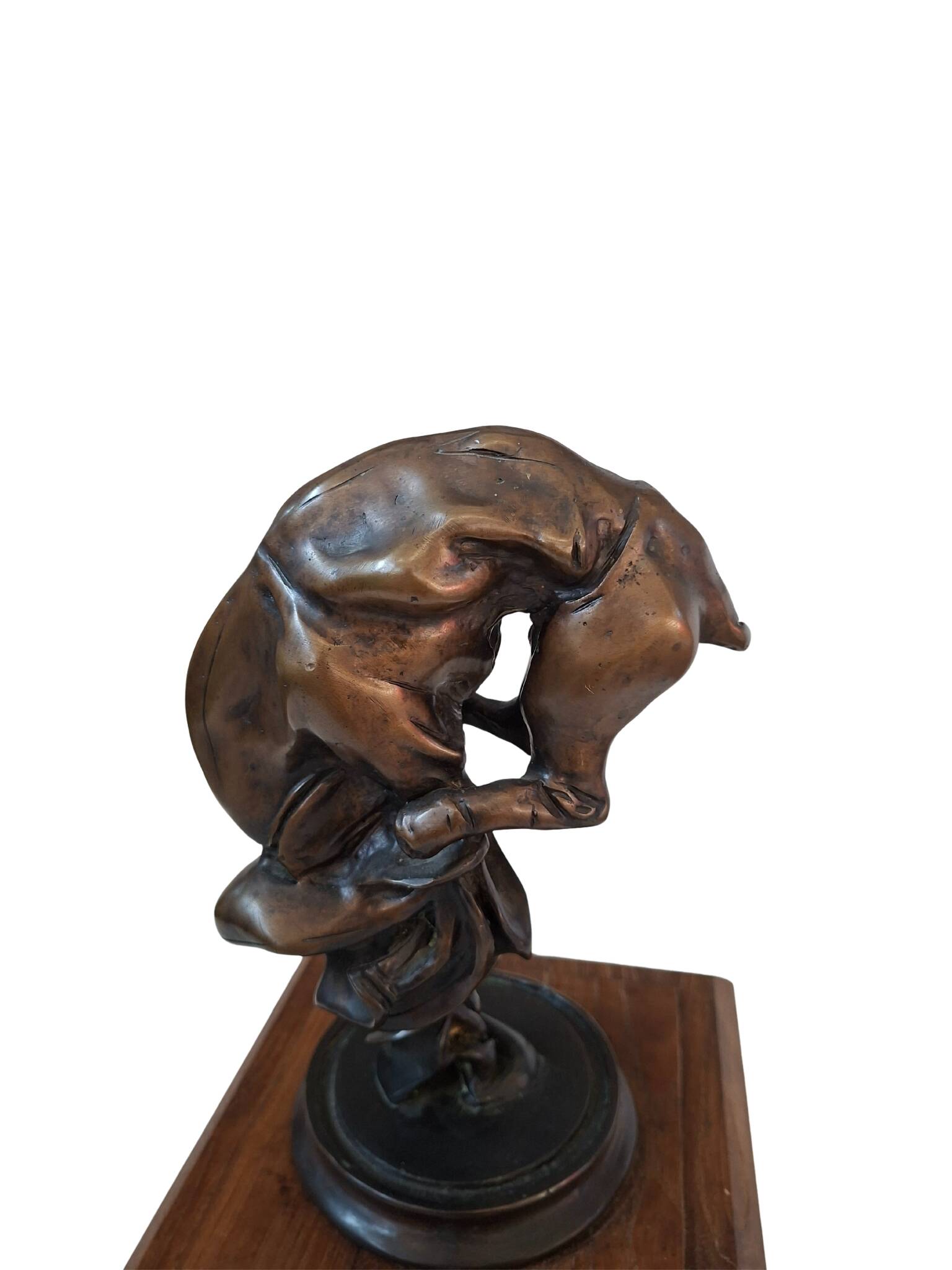 Scultura in Bronzo: "Cavallo in Torsione" - Camillo Catelli