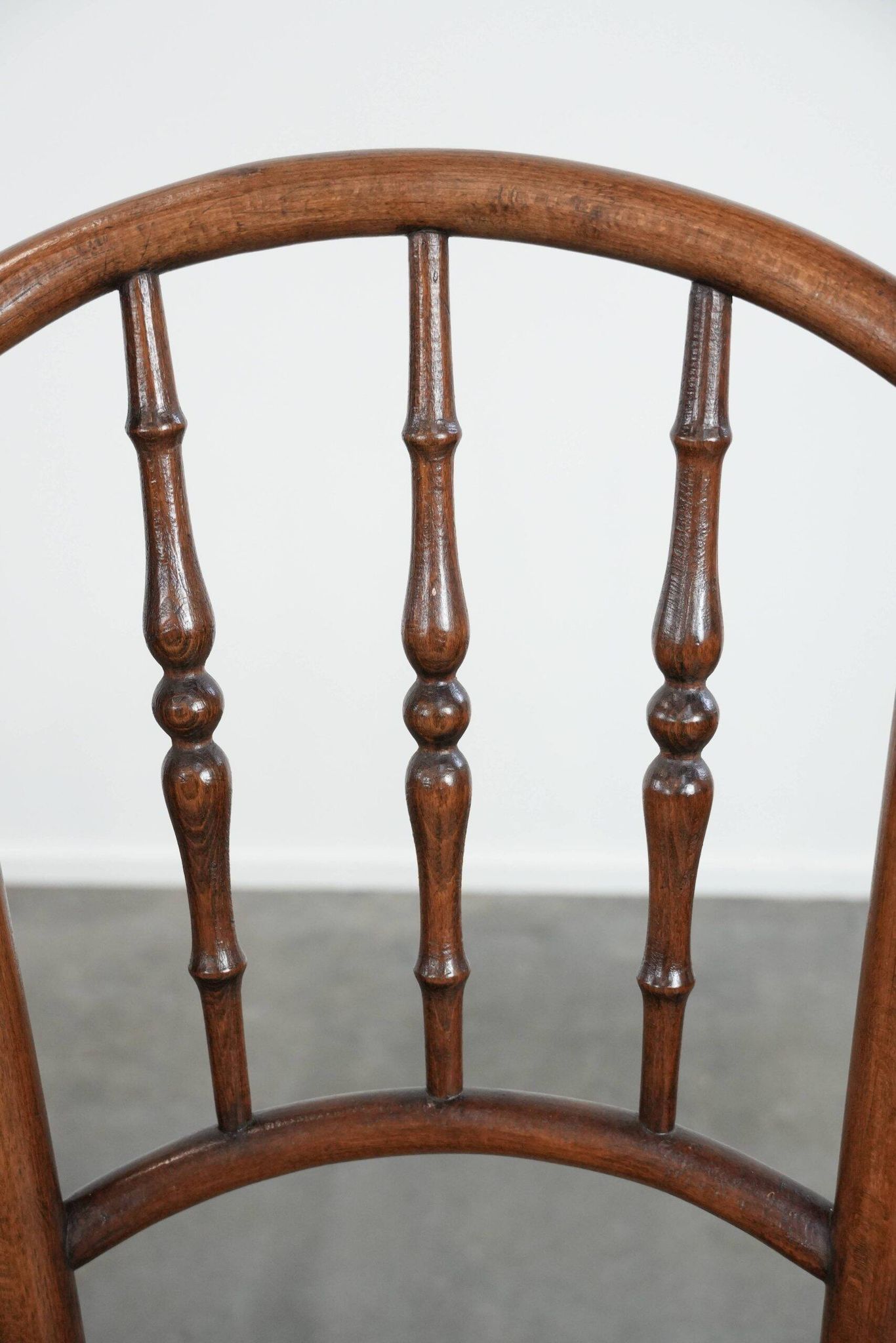 Set of 4 vintage bistro chairs Jacob & Josef Kohn Wien with a wicker seat