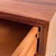 Chest of drawers or bedside table in rosewood 1950