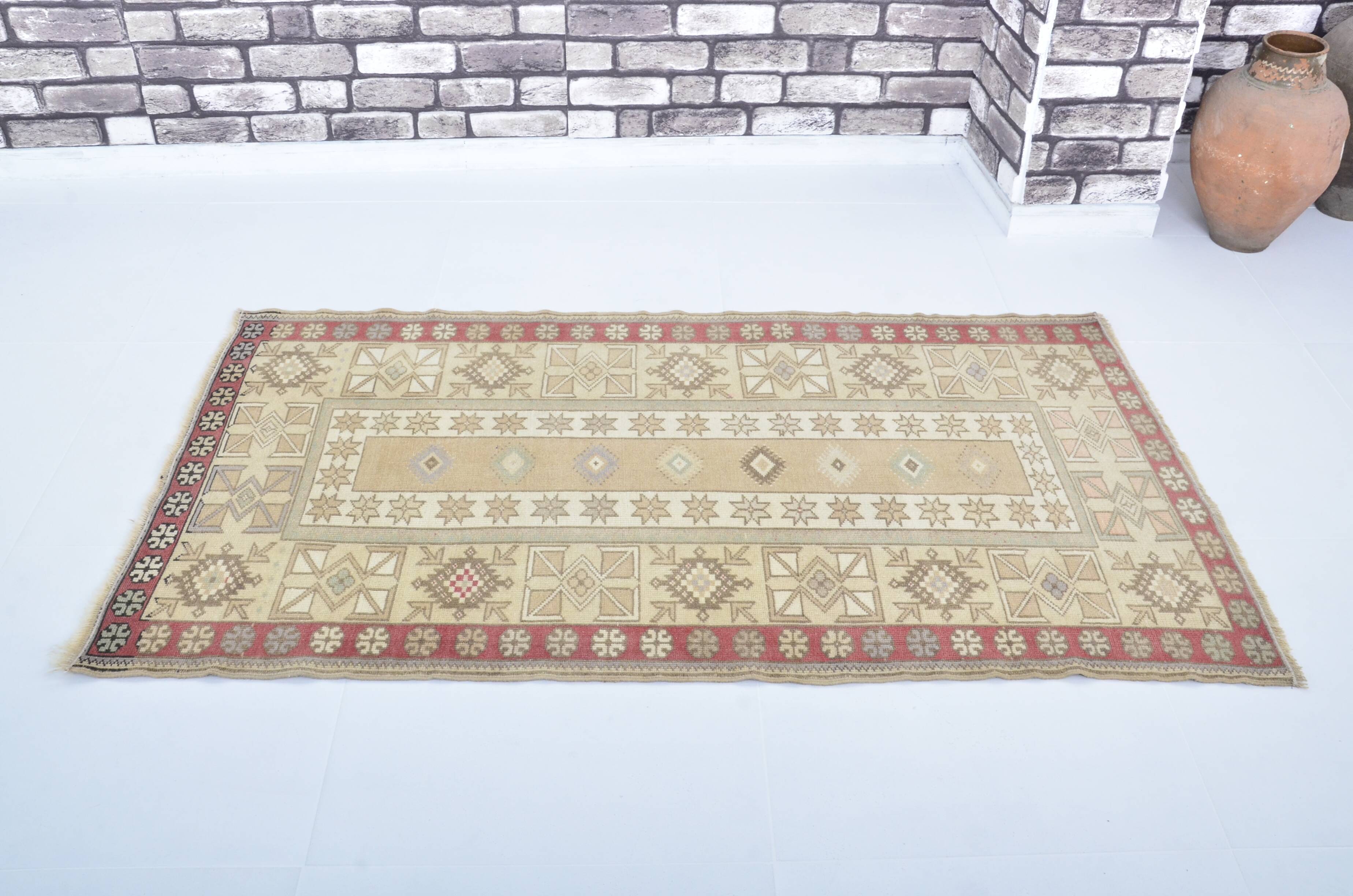 Vintage Anatolian Wool Rug sku 3443