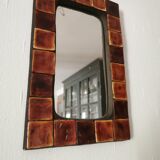 Long square mirror by Mithé Espelt